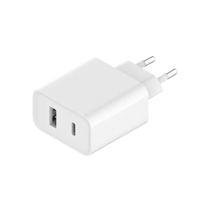 Xiaomi Charger 33W, Type-C + Type-A, AD332EU, White