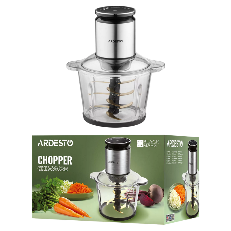 Tocător ardesto chk-8003b, negru Thumbnail 8