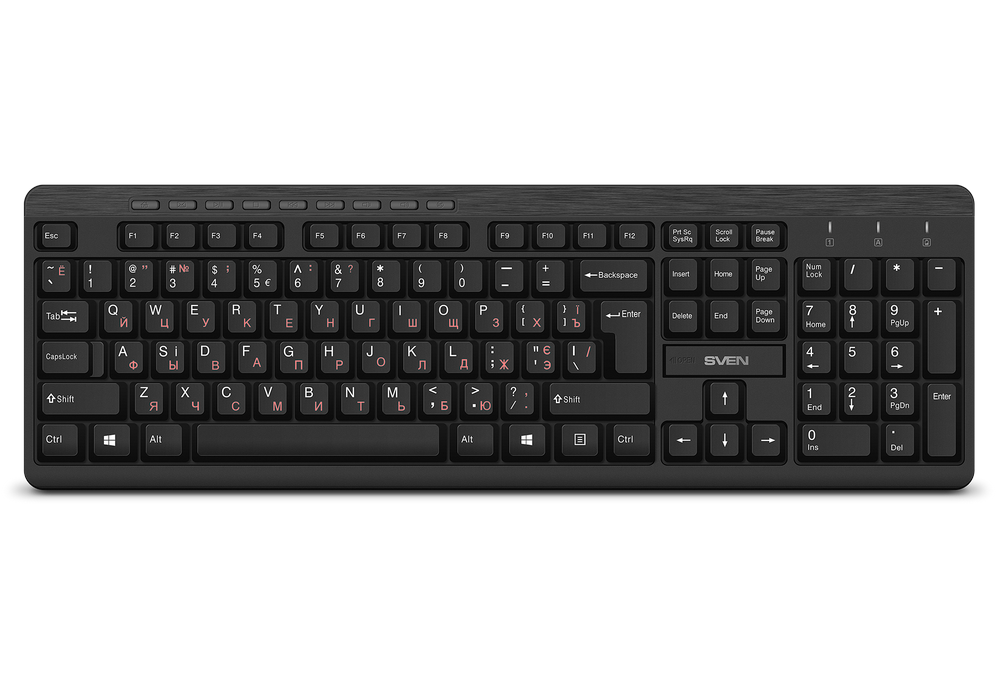Клавиатура и мышь SVEN KB-C3400W