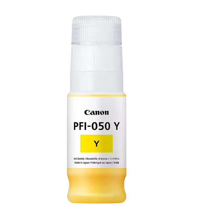 Cartuș de cerneală Canon PFI-050 Y, 70ml, Galben
