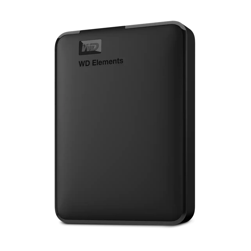 SSD portabil extern Western Digital WD Elements, 6 TB, Negru (WDBHJS0060BBK-WESN)