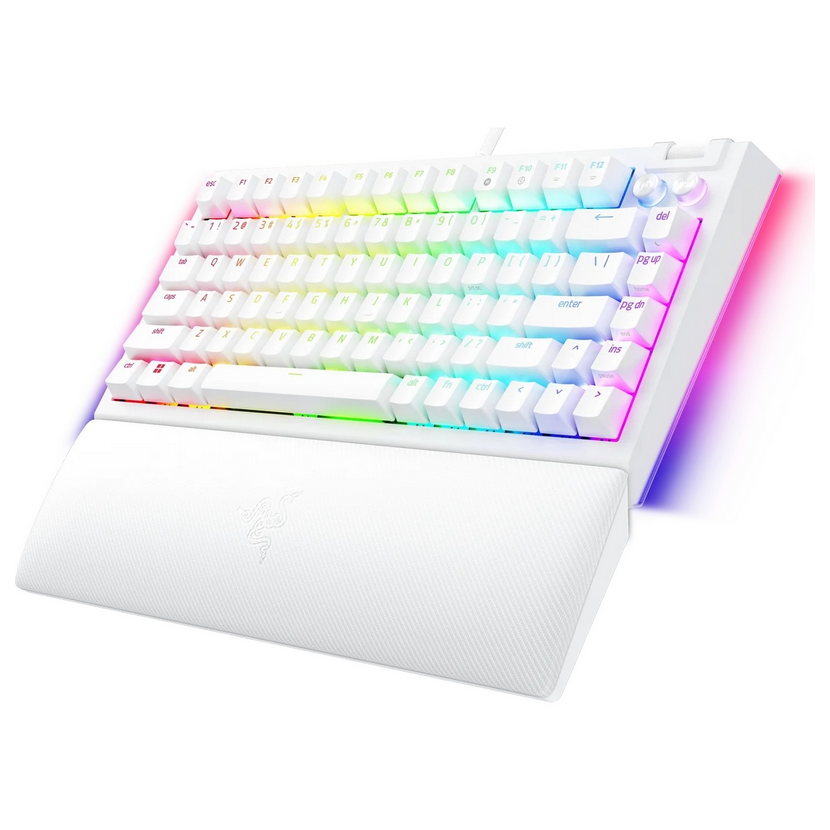 Клавиатура Razer BlackWidow V4 75% Механический Белый