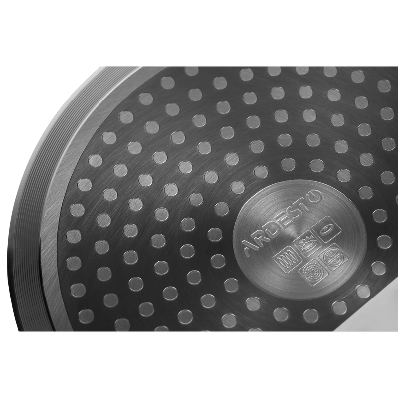 Tigaie wok ardesto ar1928gmw, 28cm, negru Thumbnail 3