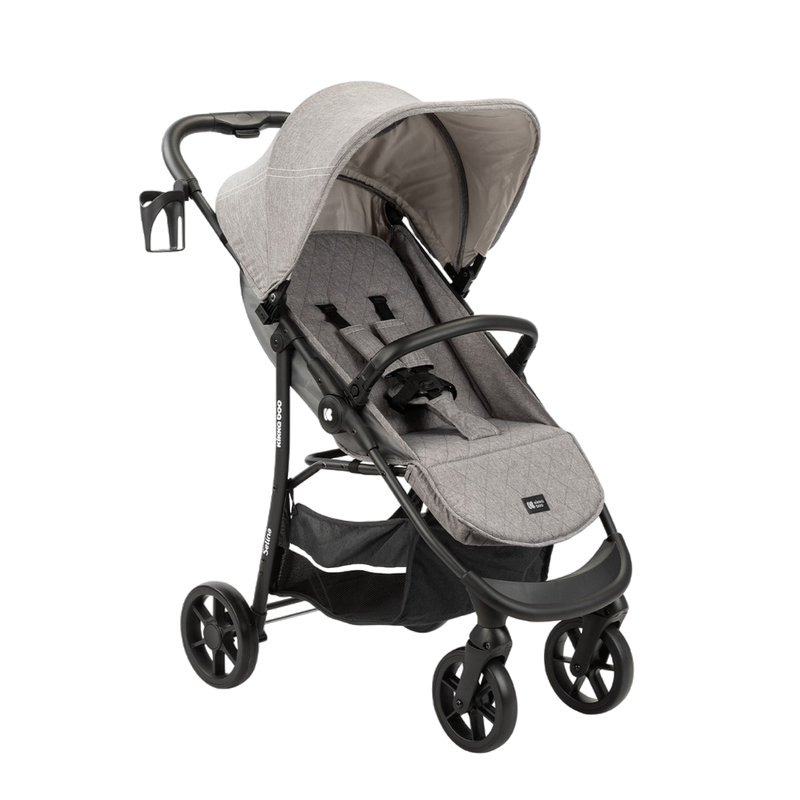 Stroller Kikka Boo 3 în 1 Selina, Lumina gri