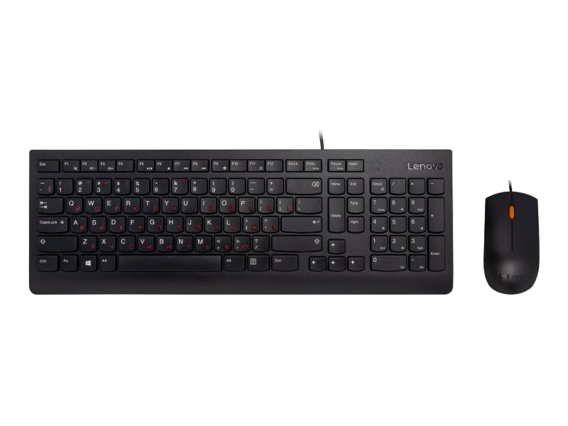 Lenovo 300 USB Combo Keyboard & Mouse Russian