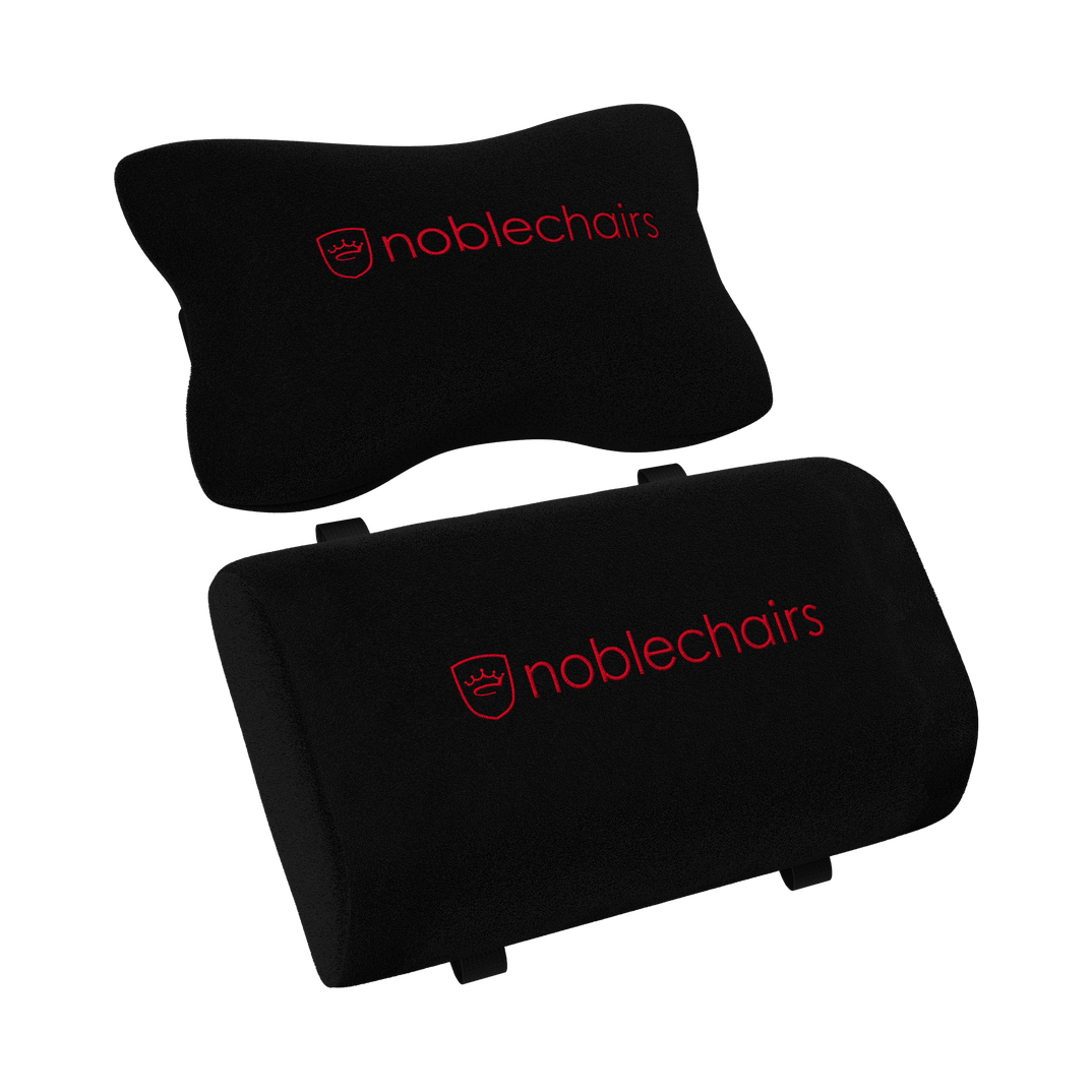 Игровое кресло Noblechairs Epic, Искусственная кожа, Черный/Красный