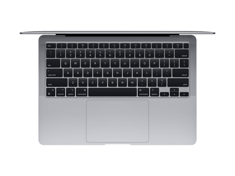 Laptop 13,3" Apple MacBook Air A2337, Gri cosmic, M1 with 8-core CPU and 8-core GPU, 16GB/512GB, macOS Big Sur