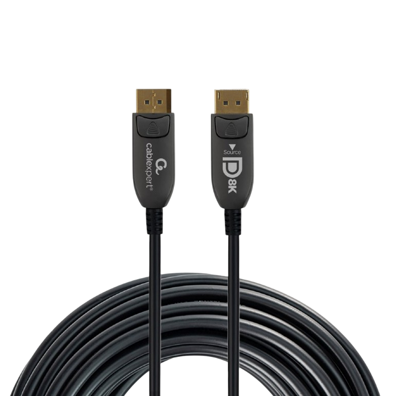 Cablu Video Cablexpert AOC Premium Series, DisplayPort (M) - DisplayPort (M), 20m, Negru