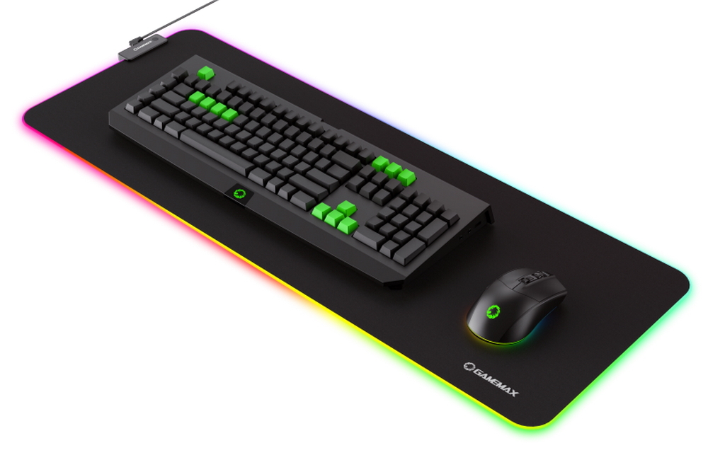 Игровой коврик для мыши Gamemax GMP-003, Extra Large, Чёрный