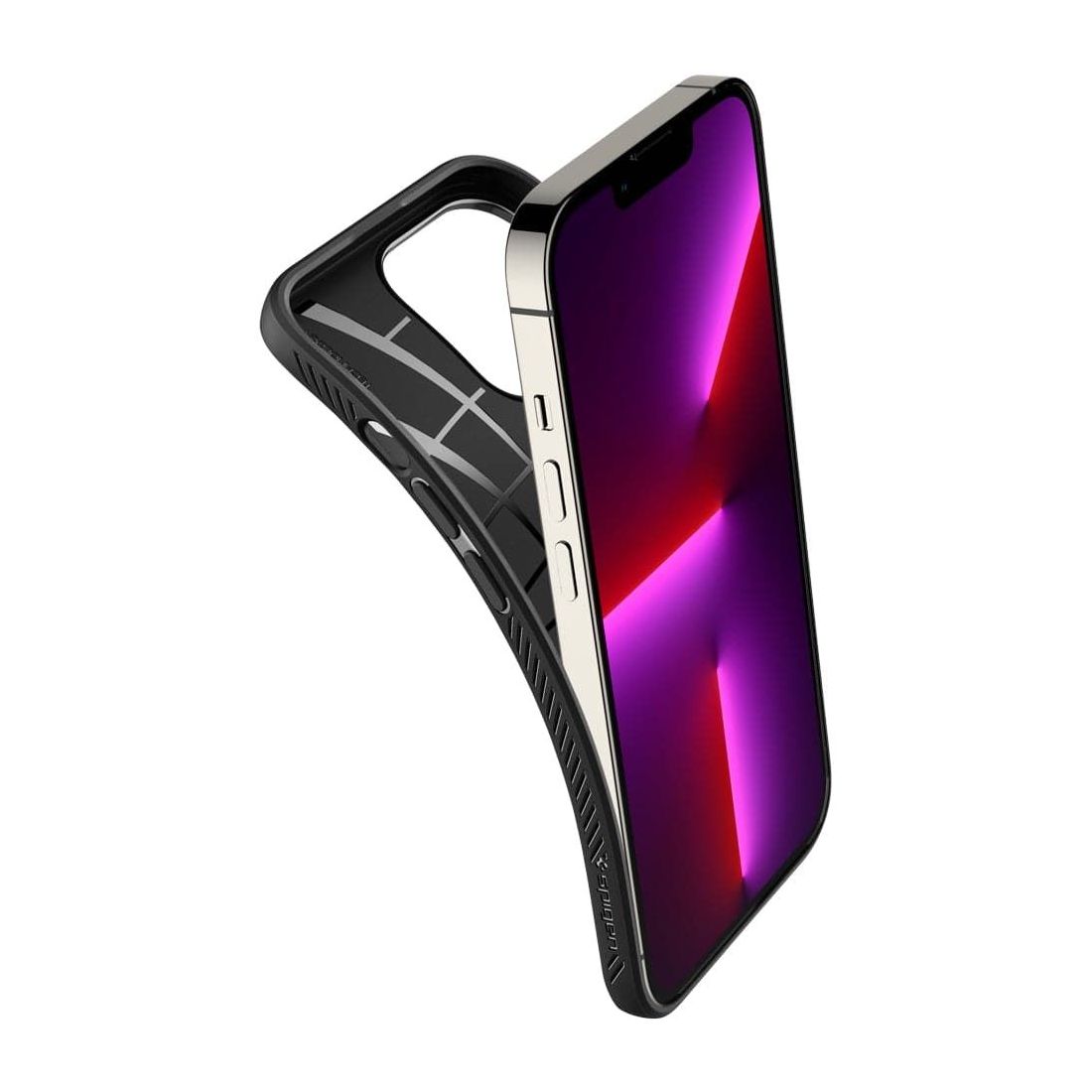 Spigen iPhone 13 Pro, Liquid Air, Matte Black