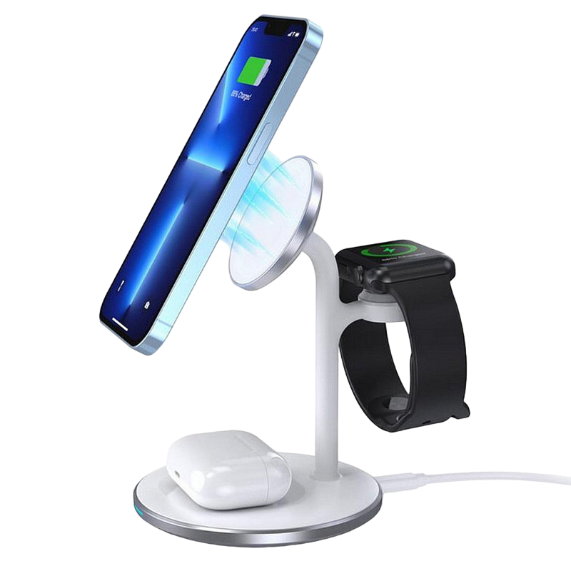 Încărcător wireless Choetech T585-F, 15W, Alb