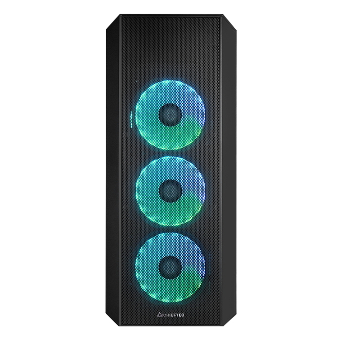 Компьютерный корпус Chieftec GL-04B-OP, Midi-Tower, ATX, Чёрный