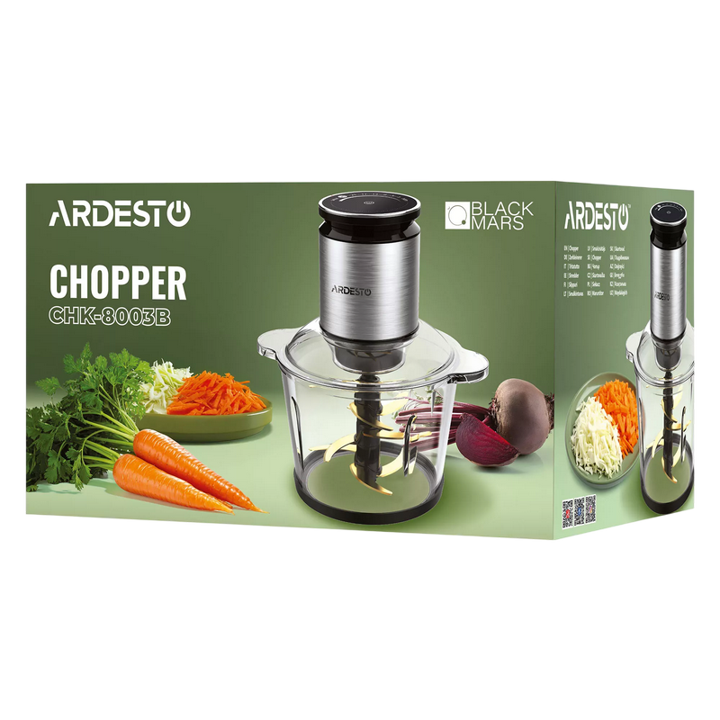 Tocător ardesto chk-8003b, negru Thumbnail 9