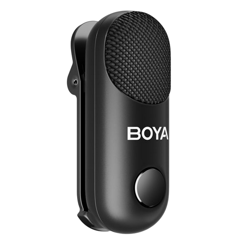 Microfon portabil pentru înregistrare vocală Boya Magic Fără fir Negru