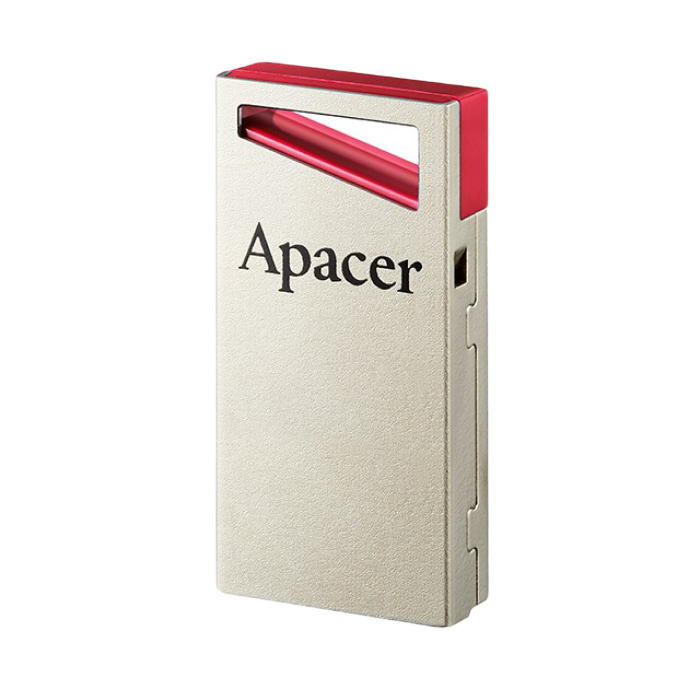 USB Flash накопитель Apacer AH112, 32Гб, Серебристый/Красный
