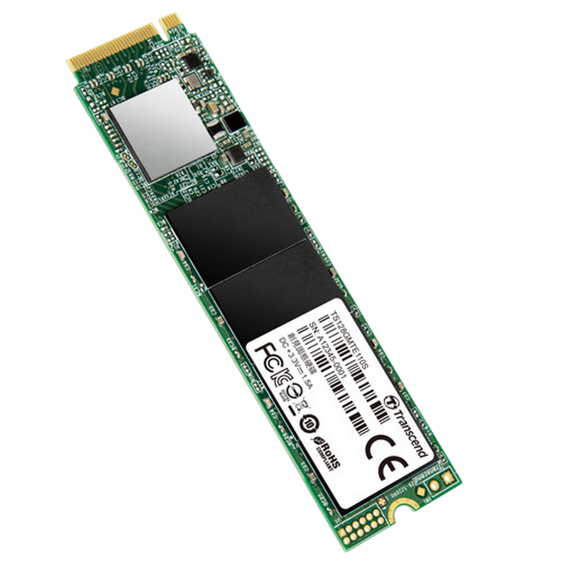 Накопитель SSD Transcend 110S, 128Гб, TS128GMTE110S