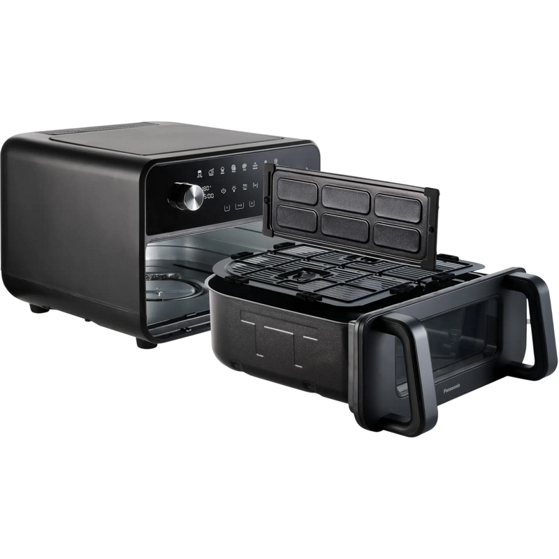 Friteuză cu aer cald panasonic flex nf-bc1000kxe, negru Thumbnail 10
