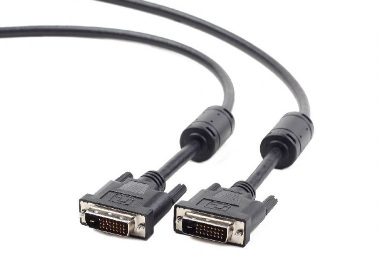 Видеокабель Cablexpert CC-DVI2-BK-10, DVI-D (M) - DVI-D (M), 3м, Чёрный