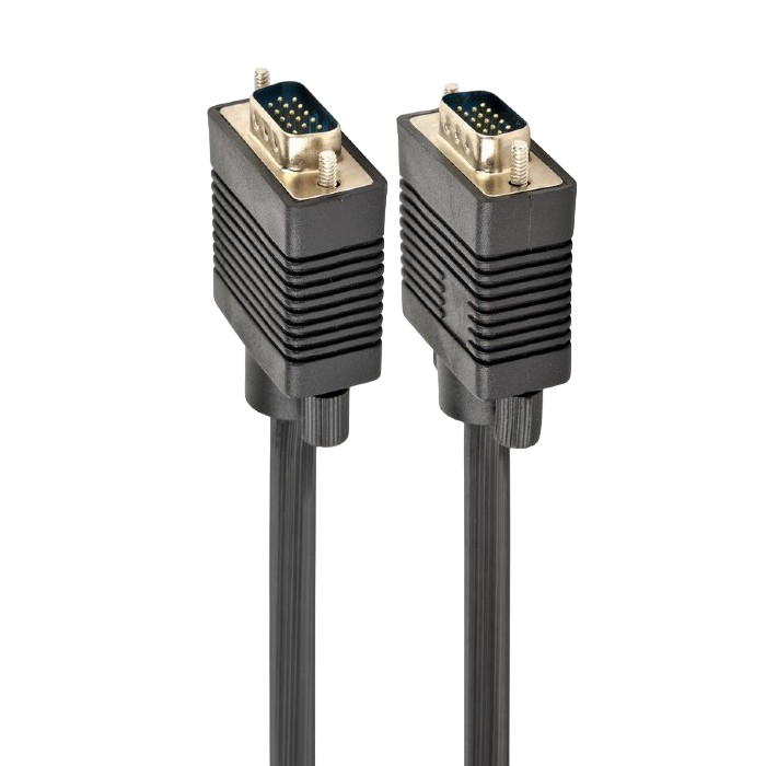 Cable VGA Premium  1.8m, HD15M/HD15M Black, Cablexpert, CC-PPVGA-6B