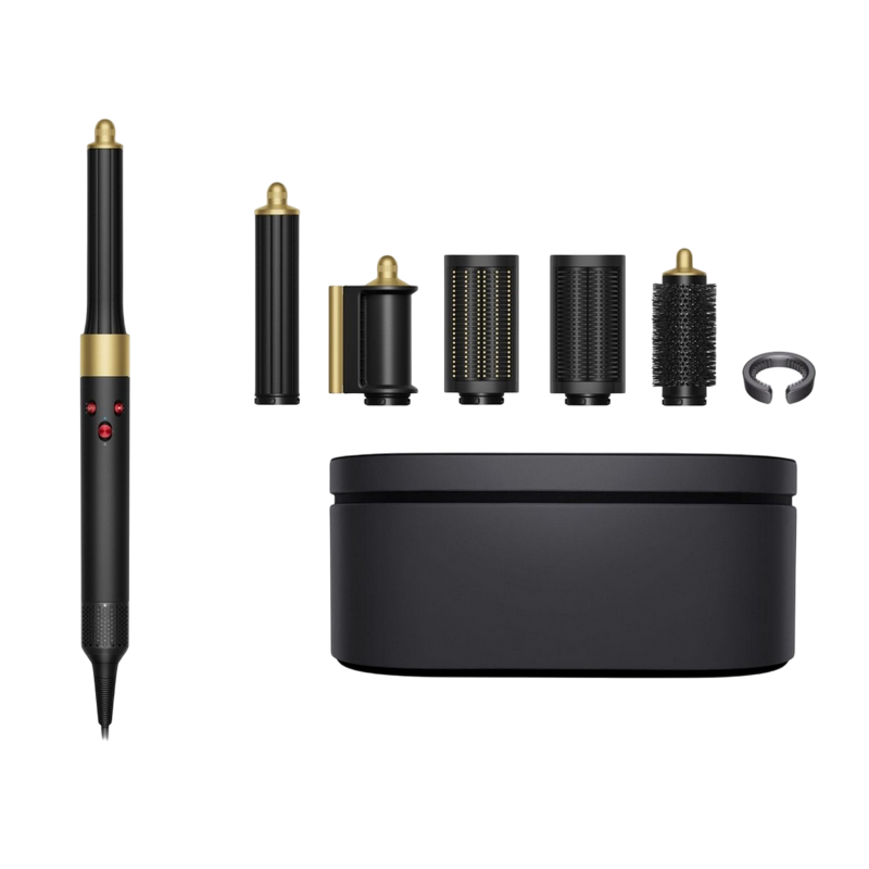 Hair Hot Air Styler set Dyson HS05 Long Onyx Gold (534030-01)