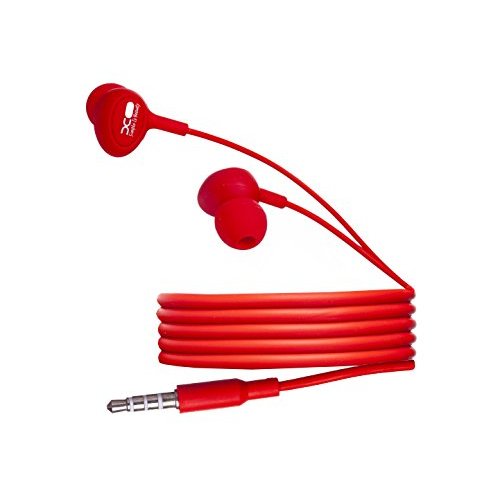 XO earphones, S6 Candy music, Red