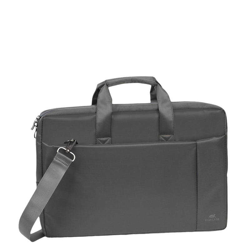 Сумка для ноутбука Rivacase Central, 17.3", Полиэстер, Серый