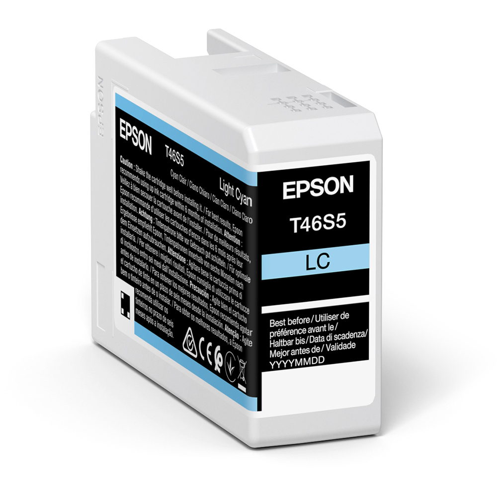 Картридж чернильный Epson T46S UltraChrome Pro 10, C13T46S500, Циан