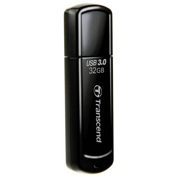 USB Flash накопитель Transcend JetFlash 700, 32Гб, Чёрный