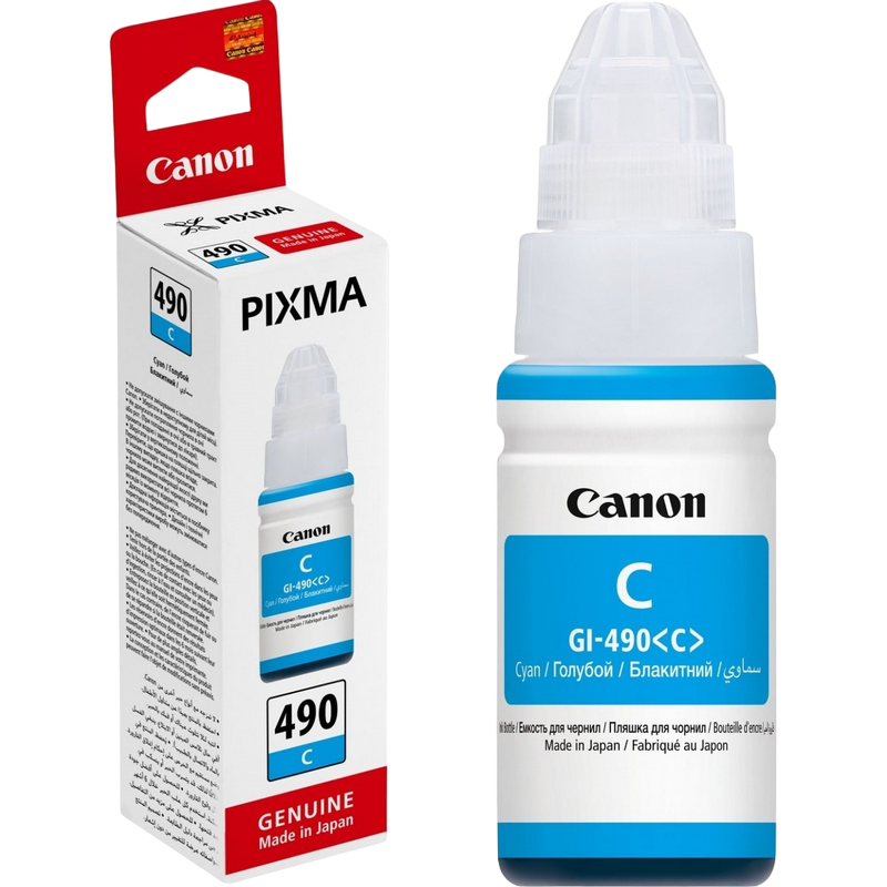 Ink Cartridge Canon GI-490, cyan