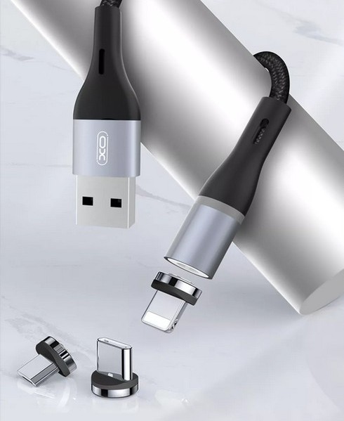 Magnetic Lightning Cable XO, NB125, Black