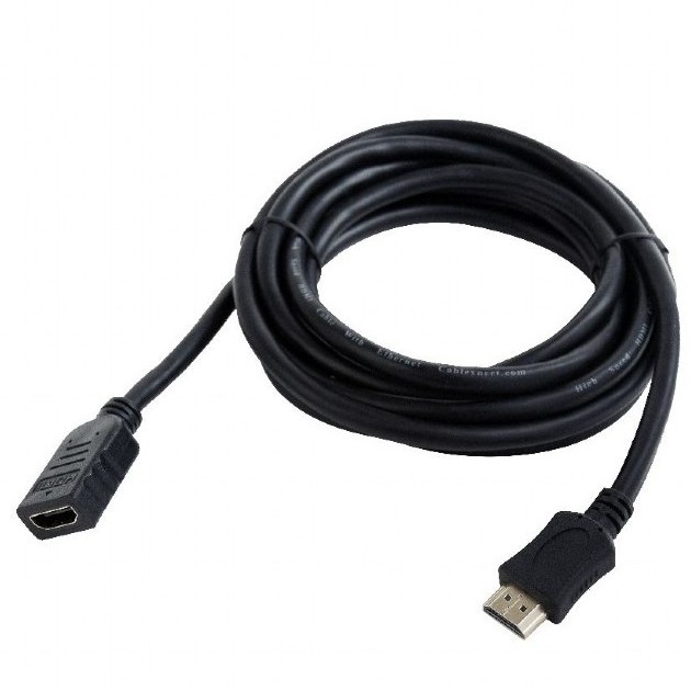 Cable HDMI male to HDMI female 4.5m  Cablexpert  male-female, V1.4, Black, CC-HDMI4X-15