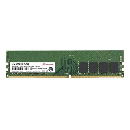 Memorie RAM Transcend JM3200HLB-8G, DDR4 SDRAM, 3200 MHz, 8GB