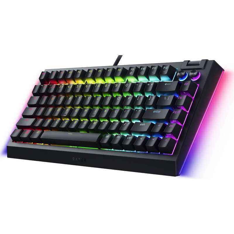 Клавиатура Razer BlackWidow V4 75% Механический Черный