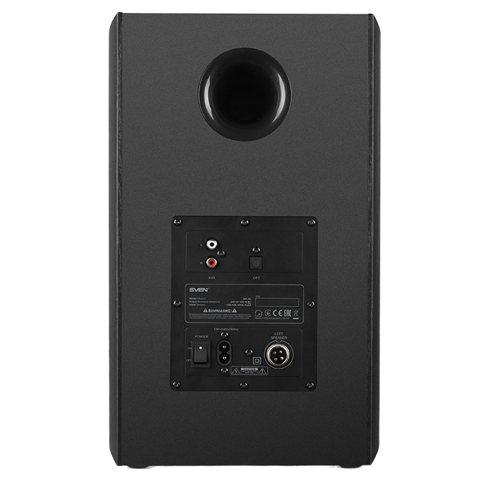 Компьютерные колонки 2.0 SVEN MC-30, Чёрный