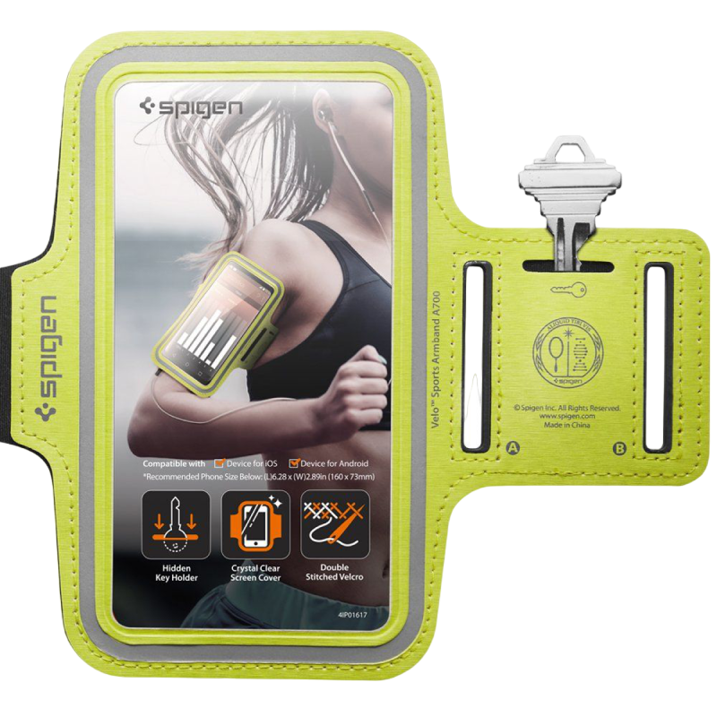 Spigen A700, Sport Armband, Neon