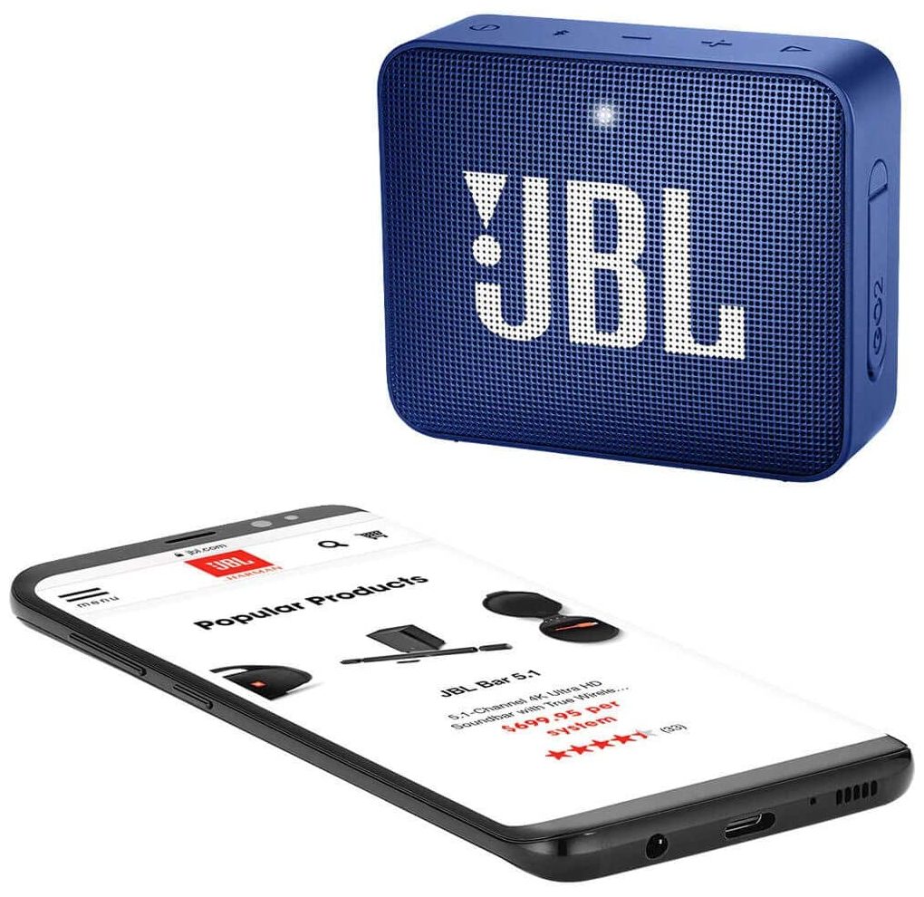 Boxă portabilă JBL GO 2, Albastru