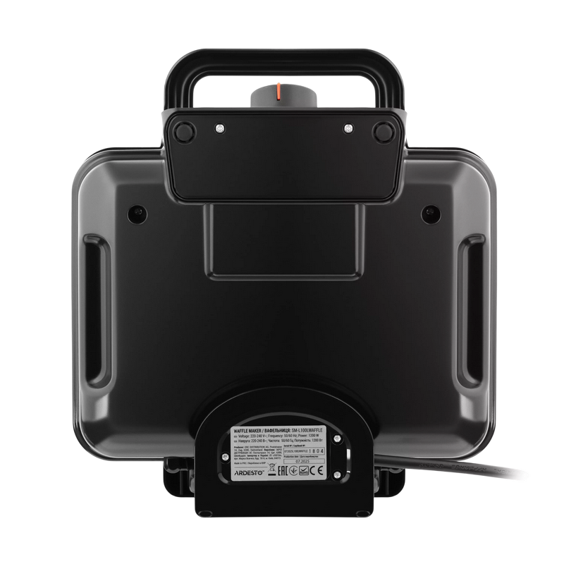 Вафельница ardesto sm-l100lwaffl, чёрный Thumbnail 8