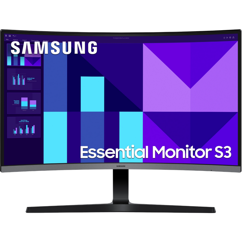 27" Монитор Samsung S27D390, VA 1920x1080 FHD, Чёрный