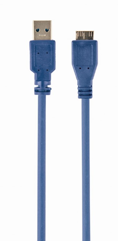Cablu încărcare și sincronizare Cablexpert , USB Type-A/Micro B, 1,8m, Albastru