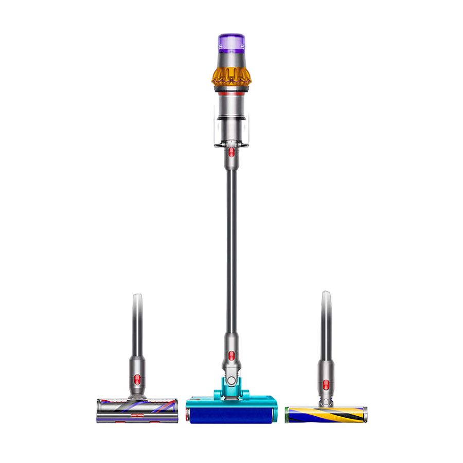 Aspirator Vertical Dyson V15s Detect Submarine, Galben | Nichel