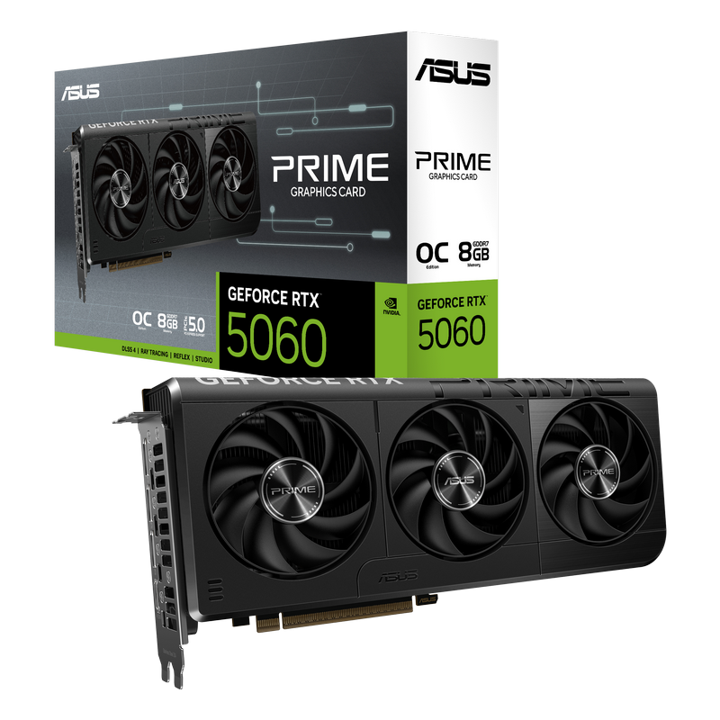 Placă Video ASUS PRIME-RTX5060-O8G, 8GB GDDR7 128bit