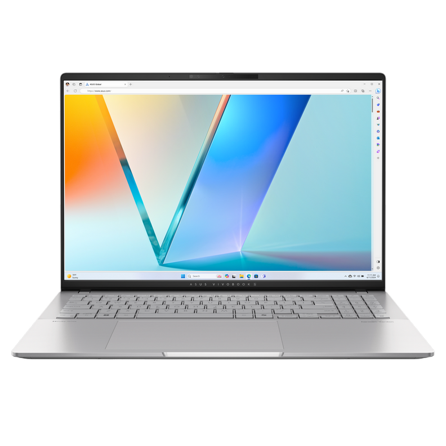 NB ASUS 16.0" Vivobook S 16 OLED M5606WA Silver (Ryzen AI 9 HX 370 32Gb 1Tb)