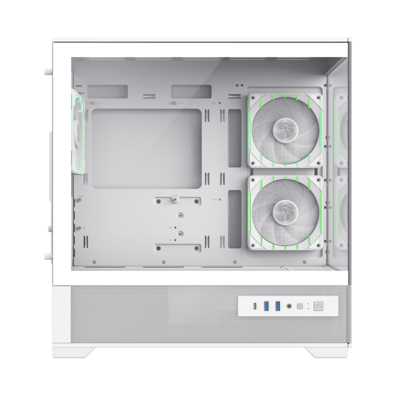 Carcasă PC Gamemax VISTA 2 MW Mini-Tower Alb