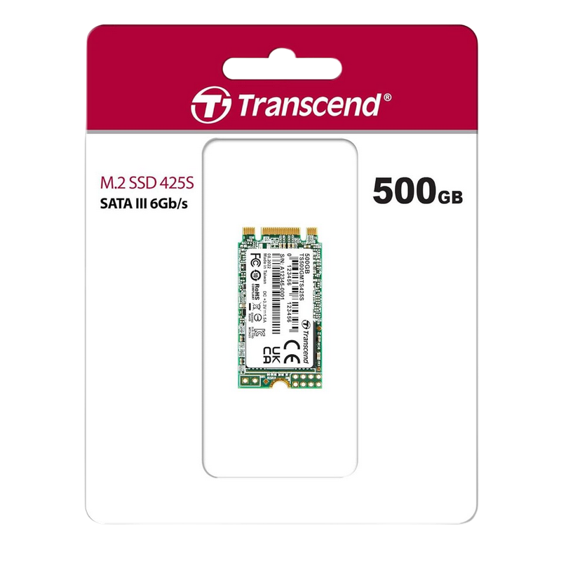 Unitate SSD Transcend 425S, 500GB, TS500GMTS425S