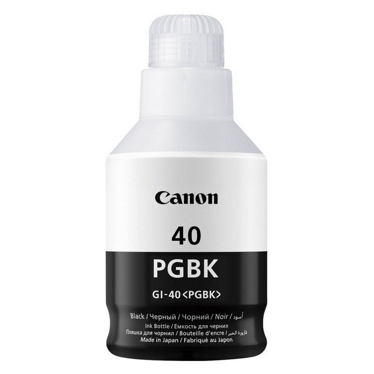 Контейнер с чернилами Canon GI-40, 3385C001, Черный