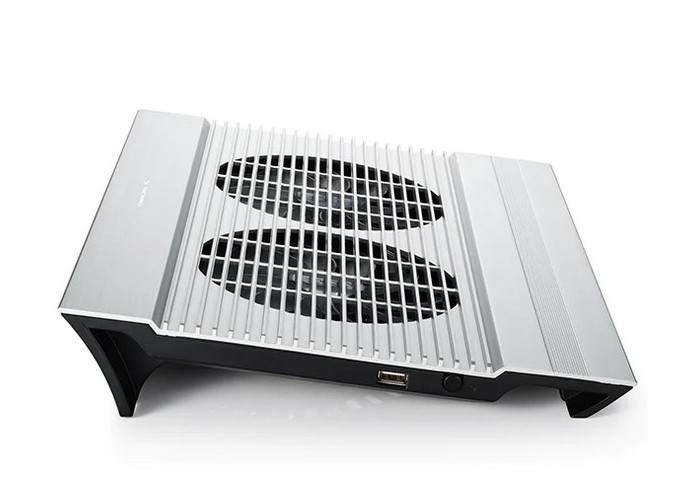Suport de răcire pentru laptop Deepcool N8, 17", Alb