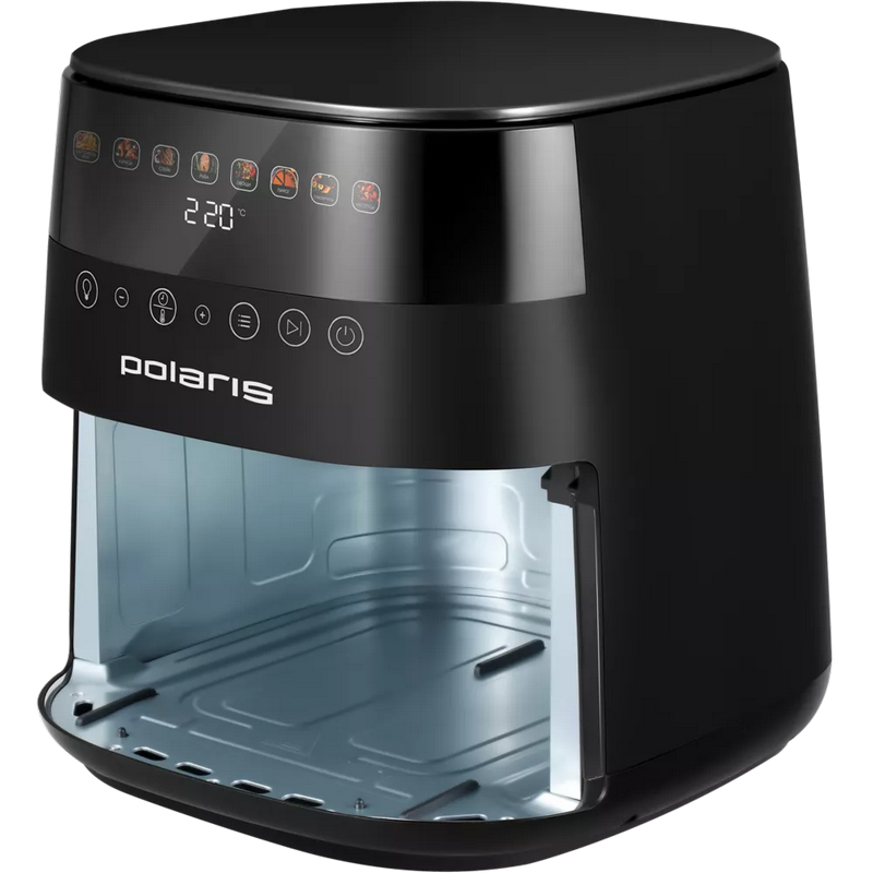Аэрогриль polaris paf 8003w, чёрный Thumbnail 2