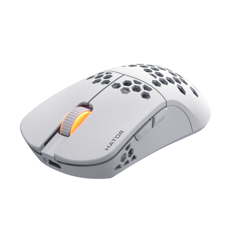 Mouse Wireless HATOR Stellar Fără fir Alb