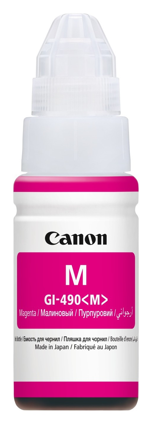 Контейнер с чернилами Canon GI-490, 0665C001, Пурпурный