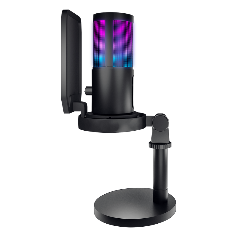 Microfon Gaming HATOR Signify RGB USB Negru